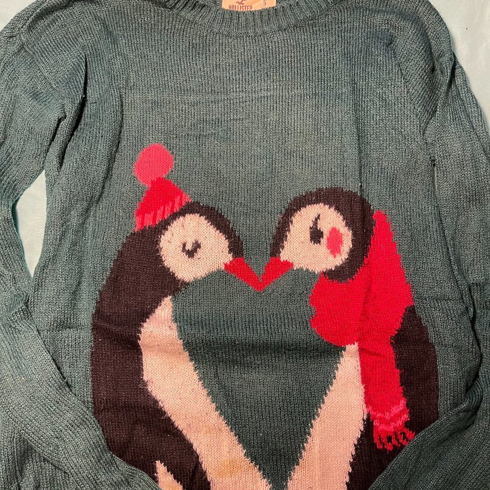 Hollister Holiday sweater